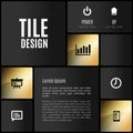 Tile Design Royalty Free Stock Photo