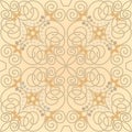 Tile with floral motive Royalty Free Stock Photo