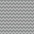 Tile grey and white knitting vector pattern