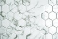 a tile with a hexagonal pattern on it, chic and modern marble hexagon pattern Royalty Free Stock Photo
