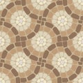 vector tile mosaic floor, stone pattern