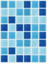 Tile mosaic square blue texture background decorated with glitter Royalty Free Stock Photo