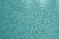 Tile mosaic of swimming pool in cyan tone Royalty Free Stock Photo