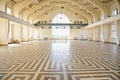 Tile Pattern of Building A Hall, Radio Kootwijk, The Netherlands Royalty Free Stock Photo