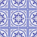 Tile pattern vector