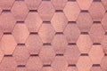 tile on the roof.Background of shingles.Creative background. Royalty Free Stock Photo
