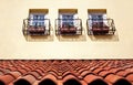 Tile roof and windows