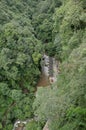 Tile roofed house in the valley