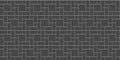 Tile seamless background. Subway brick wall. Vector illustration Royalty Free Stock Photo