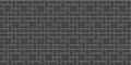 Tile seamless background. Subway brick wall. Vector illustration Royalty Free Stock Photo
