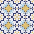 Tile seamless pattern design.