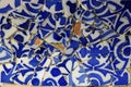 Tile Series 11, Guell Parc Royalty Free Stock Photo