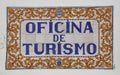 Tile of a tourist information centre