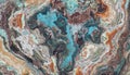 Turquoise raw gemstone texture