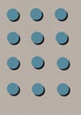 Seamless Big Polka Dot seamless pattern graphic geometric print for background, wallpaper, baby shower, fabric - Vector Illustrati
