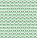 `Tile vector pattern with blue, brown and white zig zag print on mint green background Royalty Free Stock Photo