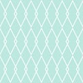 Tile vector pattern or mint green and white background Royalty Free Stock Photo