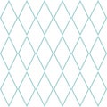 Tile vector pattern or mint green and white wallpaper background Royalty Free Stock Photo