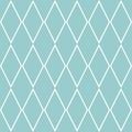 Tile vector pattern or mint green and white wallpaper background Royalty Free Stock Photo