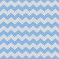 Tile vector pattern with pastel blue and grey zig zag background Royalty Free Stock Photo