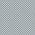 Tile vector pattern with white polka dots on grey blue background Royalty Free Stock Photo