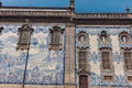 Tile work of the Carmo church Royalty Free Stock Photo