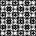 Tile X O Noughts And Crosses Black And White Vector Pattern