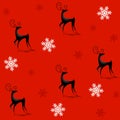 Tileable Reindeer Background 2