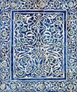 Tiled background with oriental ornaments