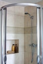 Tiled Bathroom Shower Royalty Free Stock Photo