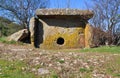 Tiled dolmen in the Caucasus. Russia, Gelendzhik