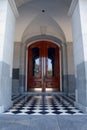 Tiled Entry and Doors Royalty Free Stock Photo