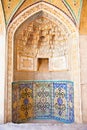 Tiled oriental ornaments from mosque