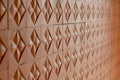 Tiled pattern for continuous replicate red brick wall