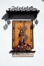 Jesus carrying a cross, Estepa, Spain.
