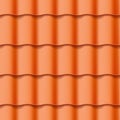 Tiled roof seamless pattern