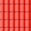 Tiled roof seamless pattern