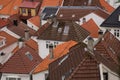 Tiled roofs Royalty Free Stock Photo
