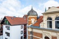 Tiled rooftop of houses in Hannover, Germany