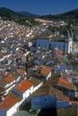 Tiled rooftops, narrow streets Royalty Free Stock Photo