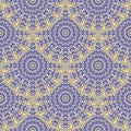 Tiled round mandalas greek seamless pattern with borders, frames, zigzag, greek key meanders. Vector background. Colorful