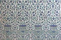 Tiled wall, Harem, Topkapi Palace Royalty Free Stock Photo