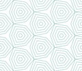 Tiled watercolor pattern. Turquoise symmetrical