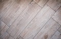 Tiled wood board floor - wooden parquet tiles / laminate Royalty Free Stock Photo