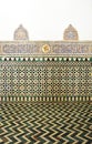 Tiles alicatados of Seville Alcazar. Al Andalus Arab pattern decoration