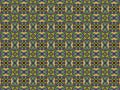 Tiles arabesque mandala style pattern fabric background Royalty Free Stock Photo