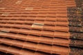 Tiles clean house before and after high pressure water cleaner tile Roof cleaning comparison