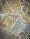 Tiles of cut sandstone stone Royalty Free Stock Photo