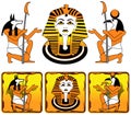 Tiles Egyptian gods