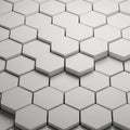Tiles have a smooth texture and uniform size, forming a seamless, moder Royalty Free Stock Photo